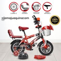 Bicicleta Para Niño Aro 12 «SPIDER BIKE» Red