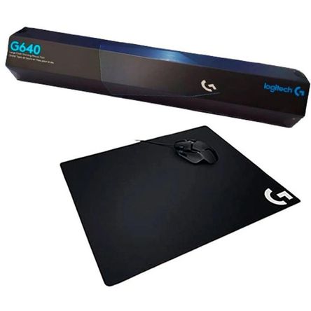 Mousepad gamer logitech g640 material goma - negro Mousepad gamer logitech g640 material goma - negro