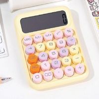 CALCULADORA COLORES RZ-817 AMARILLO