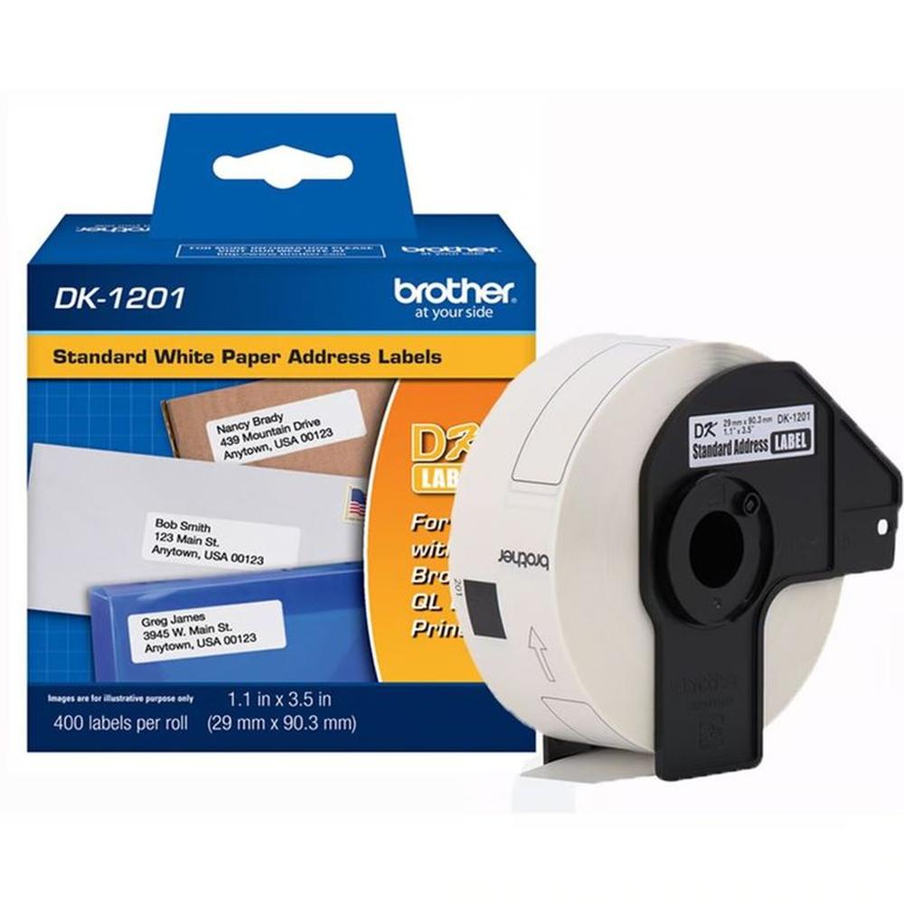 Cinta Brother DK-1201 (29 mm x 90 mm) 400 etiquetas