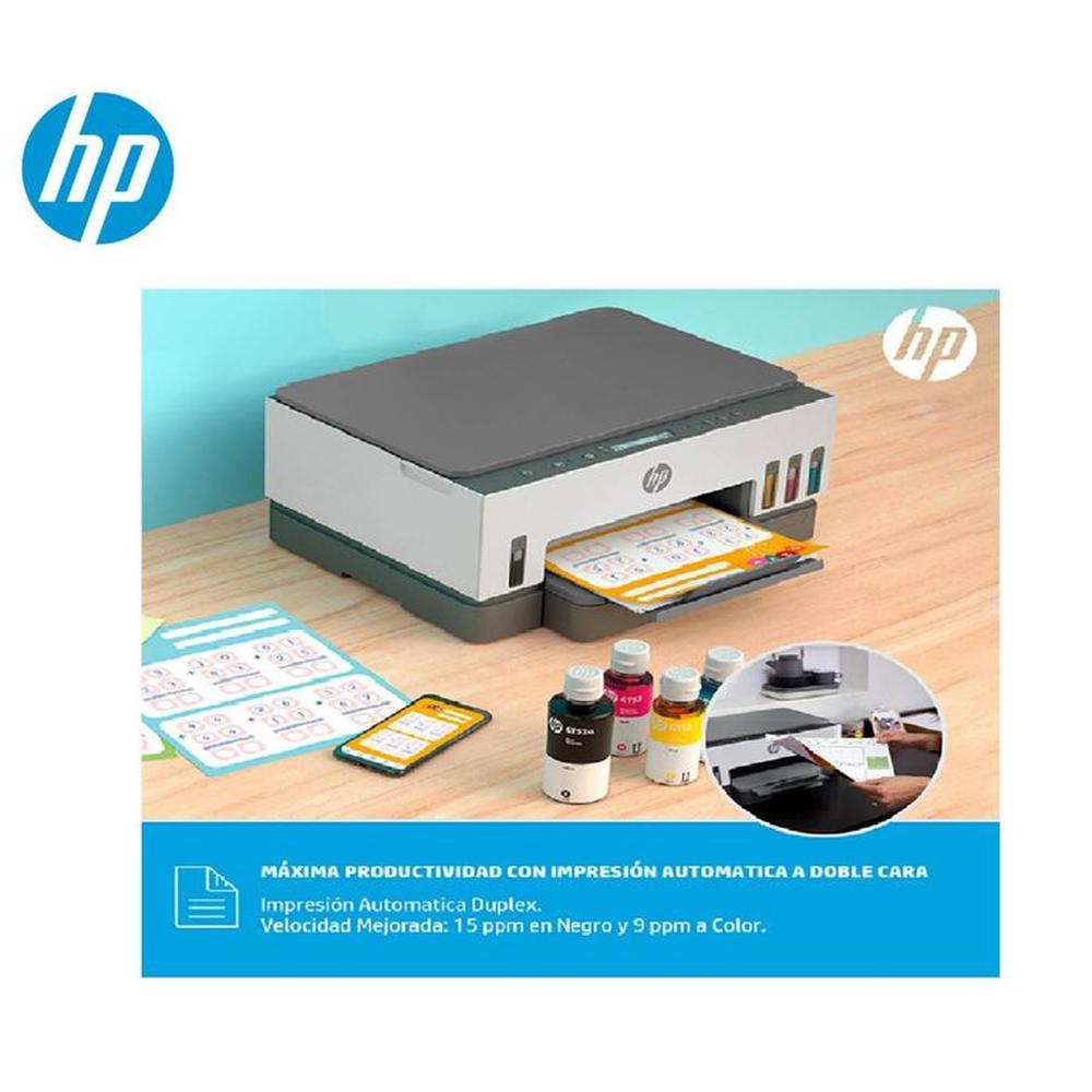 Impresora Multifuncional HP Smart Tank 720 Wifi Dúplex Impresora Multifuncional HP Smart Tank 720 Wifi Dúplex
