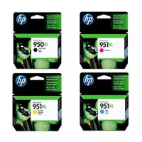 Kit Tinta HP 950XL 951XL Cyan Magenta Amarillo Negro