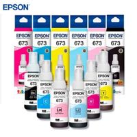 Kit Tinta Epson T673 Original 6 colores L800 L850 L1800 L810