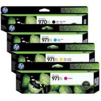 Kit Tinta HP 970XL971XL Cyan Magenta Amarillo Negro Original