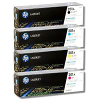 Kit Toner HP 201A Cyan Magenta Amarillo Negro - Pack