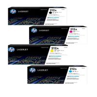 Kit Toner HP 212A Cyan Magenta Amarillo Negro - Pack