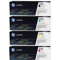 Kit Toner HP 312A Cyan Magenta Amarillo Negro - Pack
