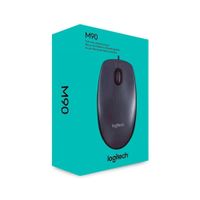 Mouse con cable USB M90 Logitech Negro
