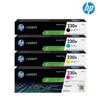 TONER HP 230A KIT DE 4 COLORES PARA 4203, MFP 4303