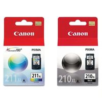 KIT DE CARTUCHO DE TINTA CANON PG-210XL CL-211XL ORIGINAL