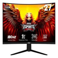 Monitor MSI Curvo G27C3F 27 Full HD 180HZ 1MS 1500R