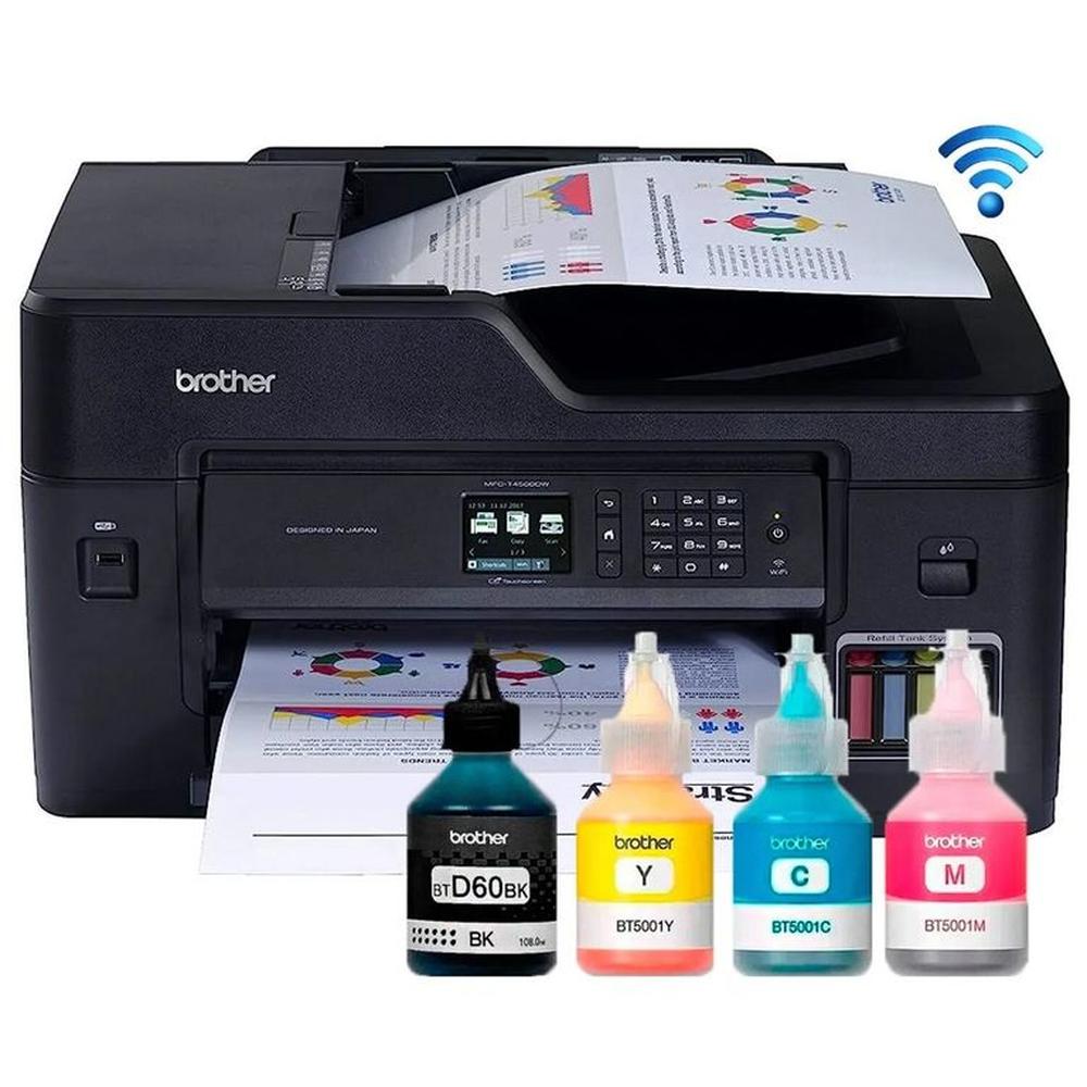 Impresora Brother MFC-T4500DW A3 Duplex WIFI Ethernet ADF FAX Impresora Brother MFC-T4500DW A3 Duplex WIFI Ethernet ADF FAX