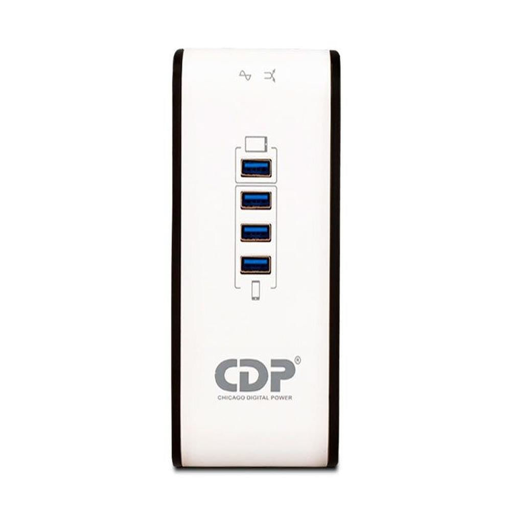 ESTABILIZADOR CDP R2CU-AVR1008I 1000VA/500W 8 SALIDAS 4 PUERTOS ESTABILIZADOR CDP R2CU-AVR1008I 1000VA/500W 8 SALIDAS 4 PUERTOS