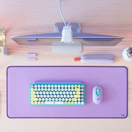 PAD MOUSE LILA DESKPAD ANTI-SALPICADURAS 300X700MM