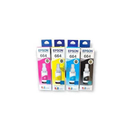 KIT DE 4 TINTAS EPSON 664 KIT DE 4 TINTAS EPSON 664