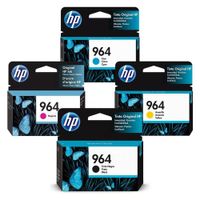 KIT DE CARTUCHO DE TINTA HP 964 NEGRO / COLOR, ORIGINAL