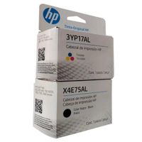 Kit Cabezal HP X4E75AL 3YP17AL Negro Tricolor