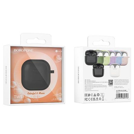 AUDÍFONOS INALÁMBRICOS BLUETOOTH BOROFONE BW29  NEGRO AUDÍFONOS INALÁMBRICOS BLUETOOTH BOROFONE BW29  NEGRO