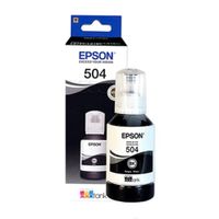 Botella de tinta  T504 Negro Original