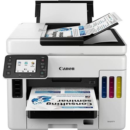 Impresora Canon Maxify GX7010 Multifuncional ADF Wifi  USB  Red  Duplex