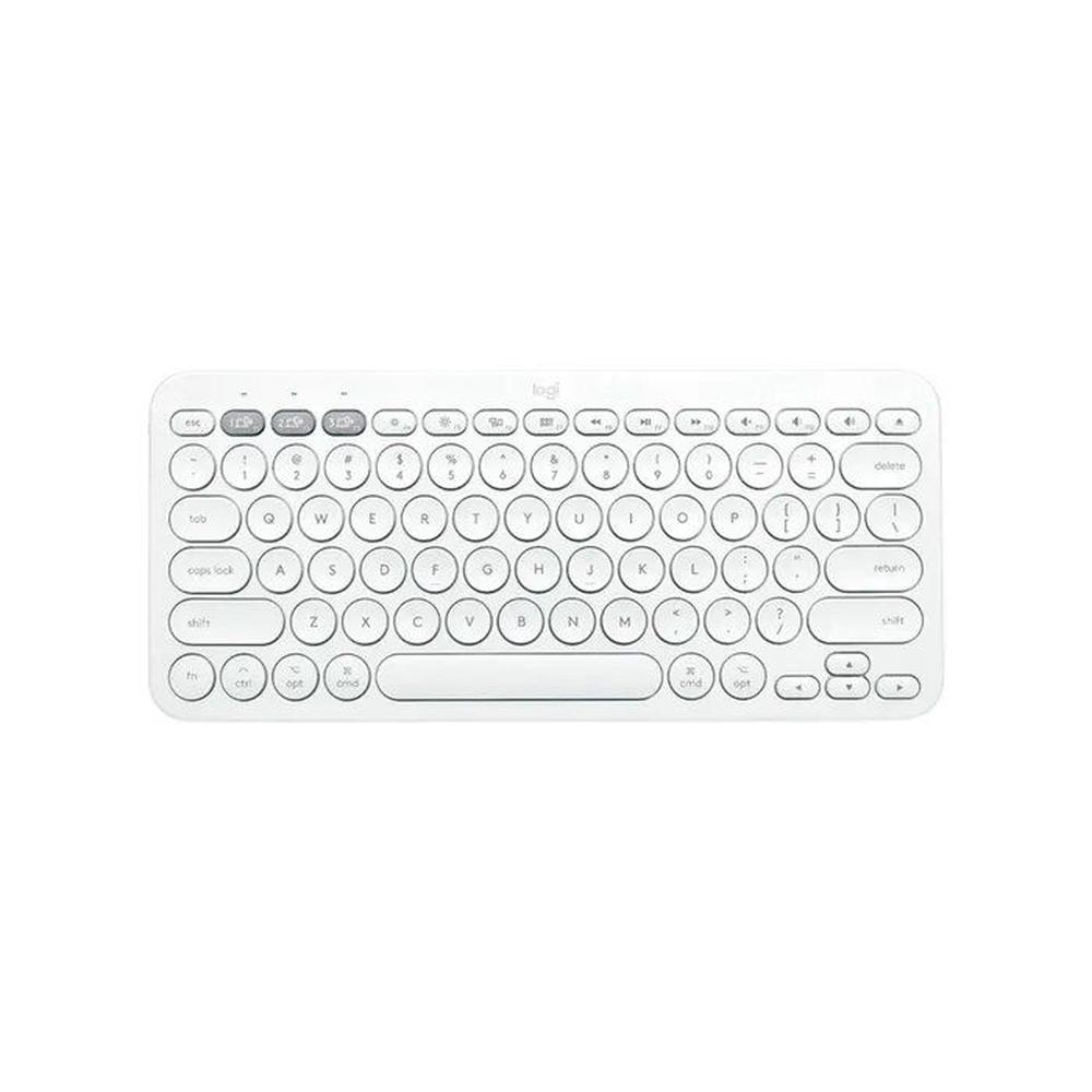 Teclado Logitech Bluetooth Multidispositivo K380 White Teclado Logitech Bluetooth Multidispositivo K380 White