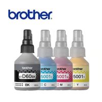 KIT JUEGO DE TINTAS BROTHER BT-5001 COLORES BTD-60BK NEGRO ORIGINAL