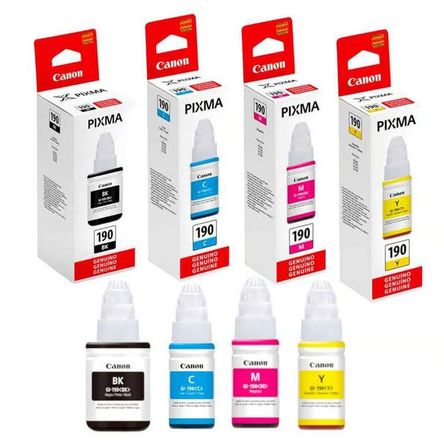 Kit De Tinta X4 GI-190 BKCYM - Original