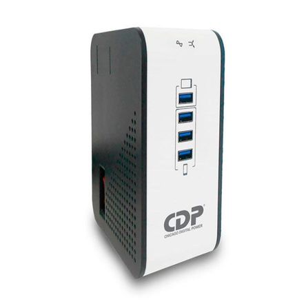 ESTABILIZADOR CDP R2CU-AVR1008I 1000VA/500W 8 SALIDAS 4 PUERTOS ESTABILIZADOR CDP R2CU-AVR1008I 1000VA/500W 8 SALIDAS 4 PUERTOS
