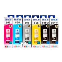 Kit de Tintas Epson T554 y T555 l8160 l8180 70ml