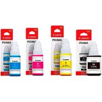 PACK X 4 TINTAS GI-190 CANON ORIGINAL
