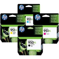 Kit Tinta HP 950XL 951XL Cyan Magenta Amarillo Negro