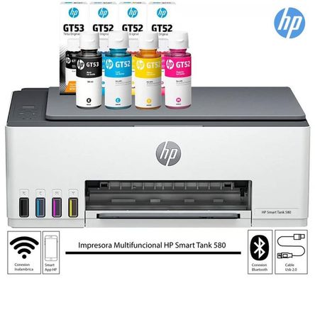 IMPRESORA SMART TANK 580 MULTIFUNCIONAL WIFI