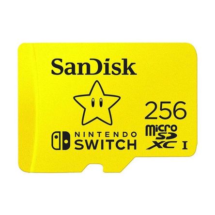 Memoria MICRO SD 256 GB NINTENDO SWITCH SANDISK