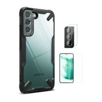 CASE RINGKE FUSION X SAMSUNG S22 PLUS Y VIDRIOS