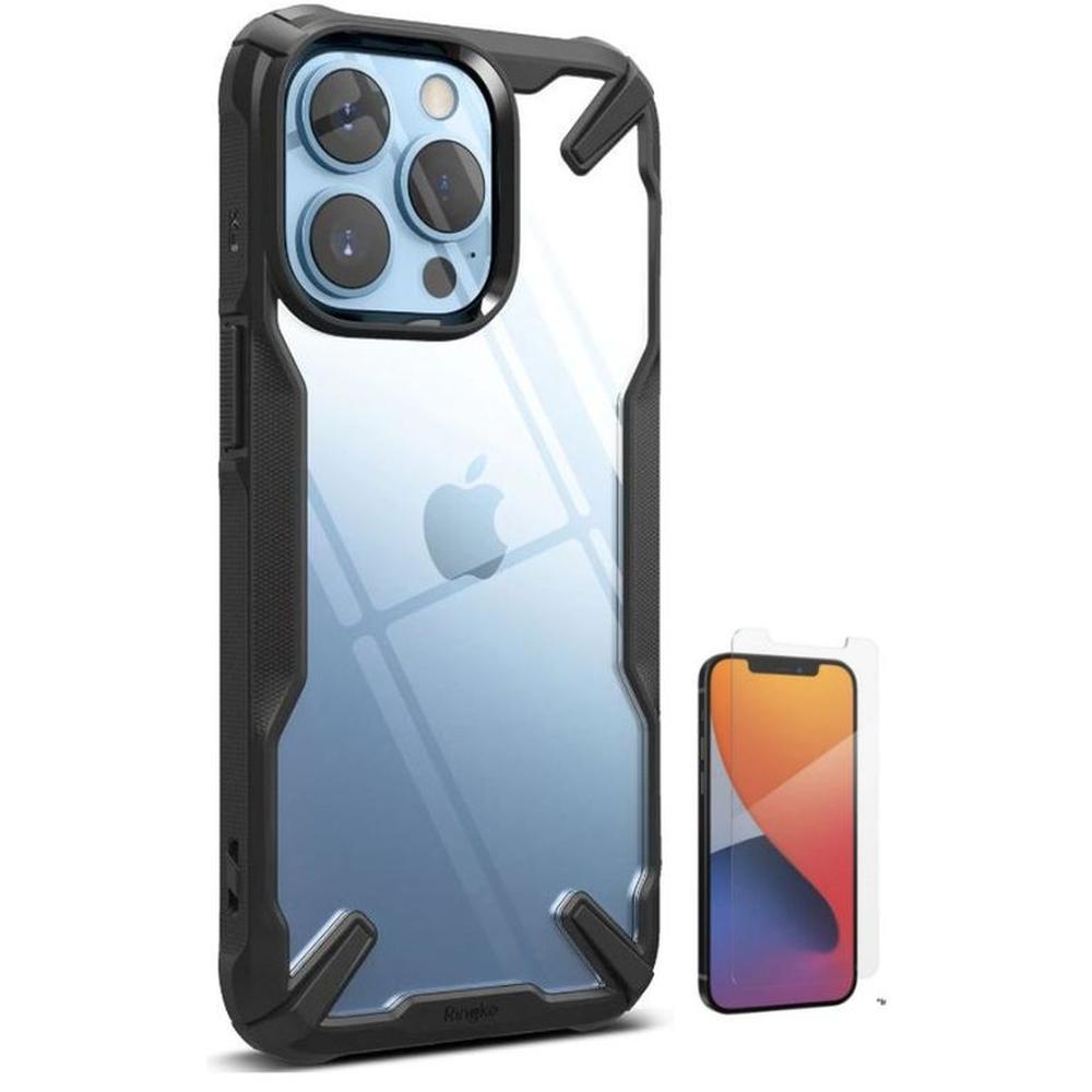 CASE RINGKE FUSION X IPHONE 13 PRO Y VIDRIO CASE RINGKE FUSION X IPHONE 13 PRO Y VIDRIO