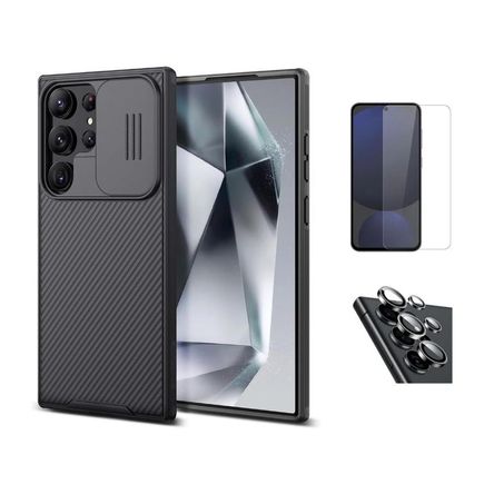 CASE NILLKIN SAMSUNG GALAXY S25 ULTRA Y VIDRIOS