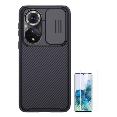 CASE NILLKIN CAMSHIELD HUAWEI HONOR 50 / NOVA 9 + VIDRIO UV CASE NILLKIN CAMSHIELD HUAWEI HONOR 50 / NOVA 9 + VIDRIO UV