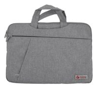 MALETIN GRIS TEROS PARA LAPTOPS DE HASTA 15.6 POLIÉSTER COLOR GRIS