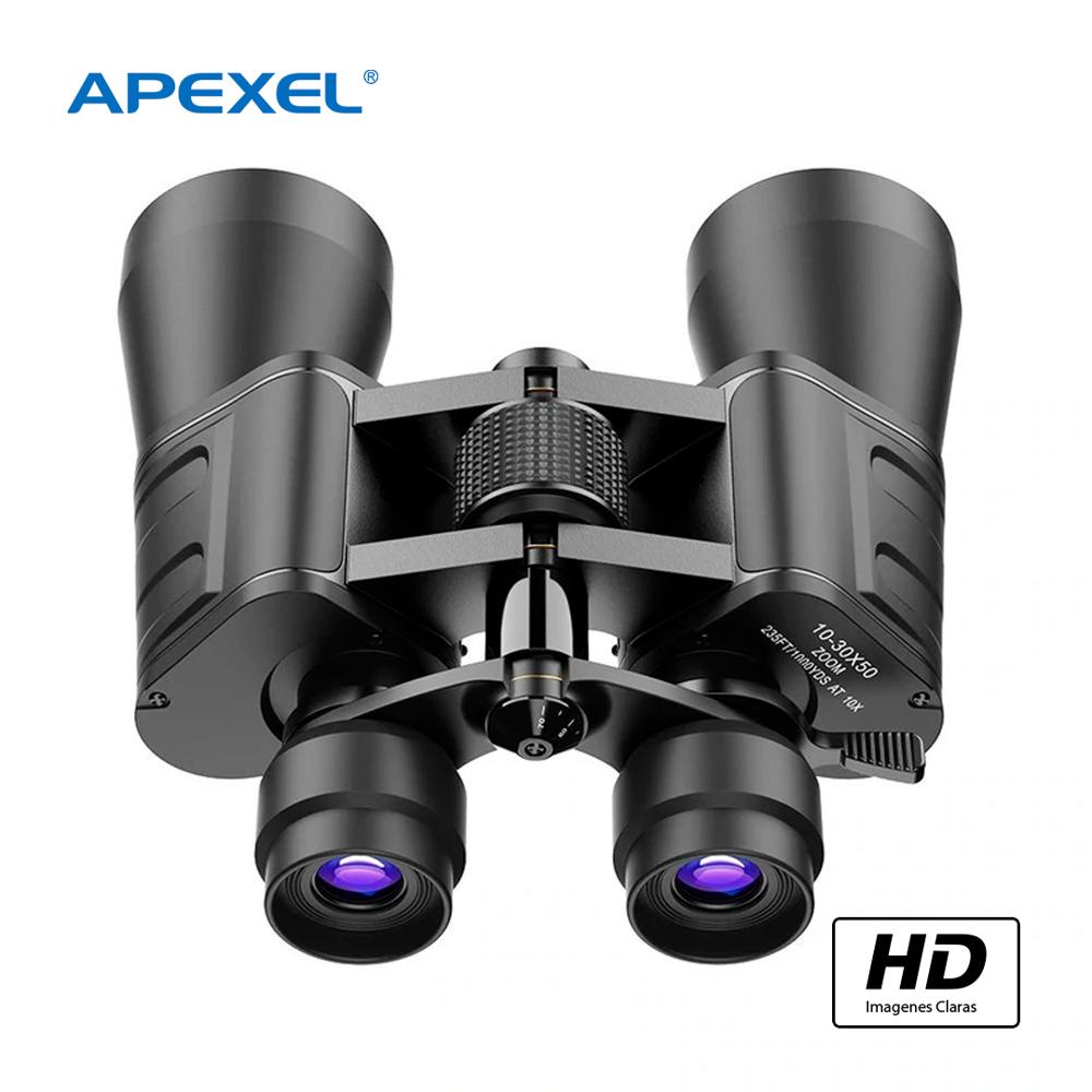 Binoculares Profesionales Apexel APL-PB10 30X50 Zoom Porro BAK-4