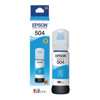 Botella de Tinta Epson T504 Cyan Original
