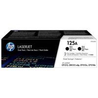 TONER HP 125A CÓDIGO CB540AD DUAL NEGRO 4400 Pág