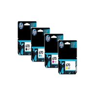 Kit Tinta HP 670 (Cyan, Magenta, Amarillo, Negro)