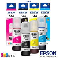 Pack de Tinta Epson T544 los 4 Colores CMYK Original