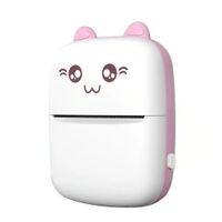 Mini Impresora Portátil Térmica Bluetooth Recargable Rosado