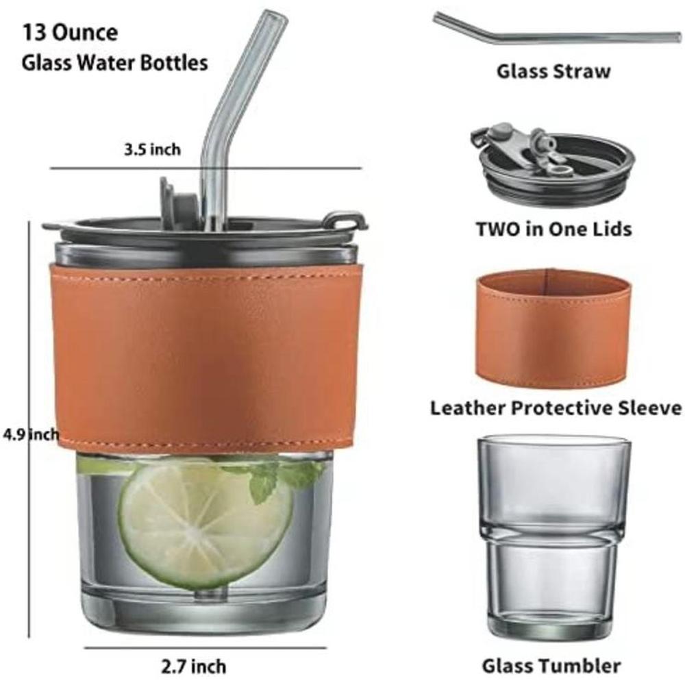 Vaso ejecutivo pirex para oficina