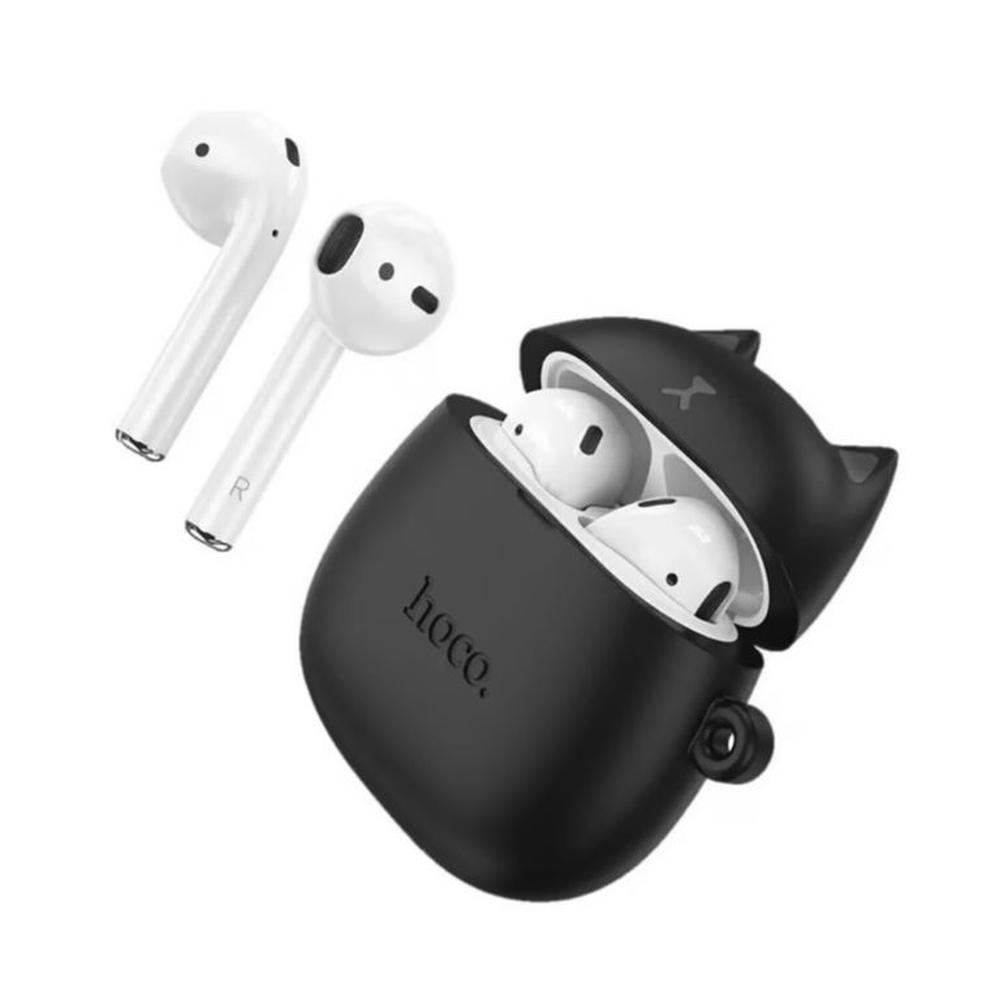 Audifonos Bluetooth Tws Hoco Ew45 Gato Color NEGRO
