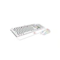 Kit Gaming GC-5100 White Antryx Teclado + Mouse Switch Blue