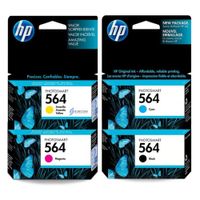 Kit Tinta HP 564 Cyan, Magenta, Amarillo, Negro