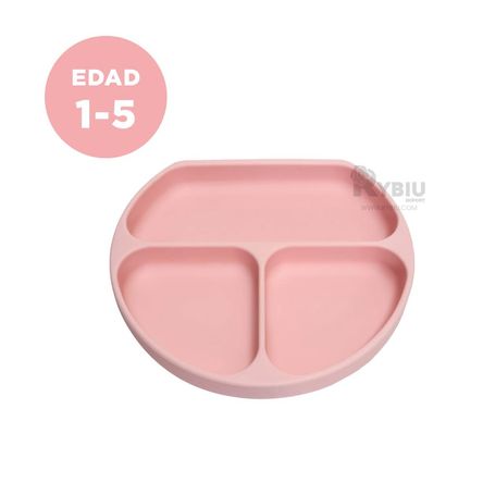 Vajilla con Diseño Infantil en Rosado Y+Gift Stickers Vajilla con Diseño Infantil en Rosado Y+Gift Stickers