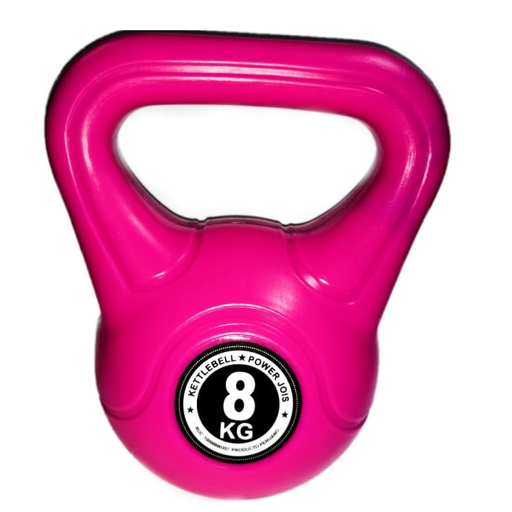 Pesa Rusa 8 kg Kettlebell Fucsia